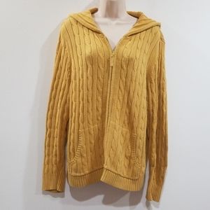 st john's bay zip up sweater